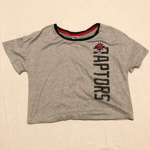 Raptors Soft Cropped Tee Tshirt Womens Size  Medium NBA Basketball